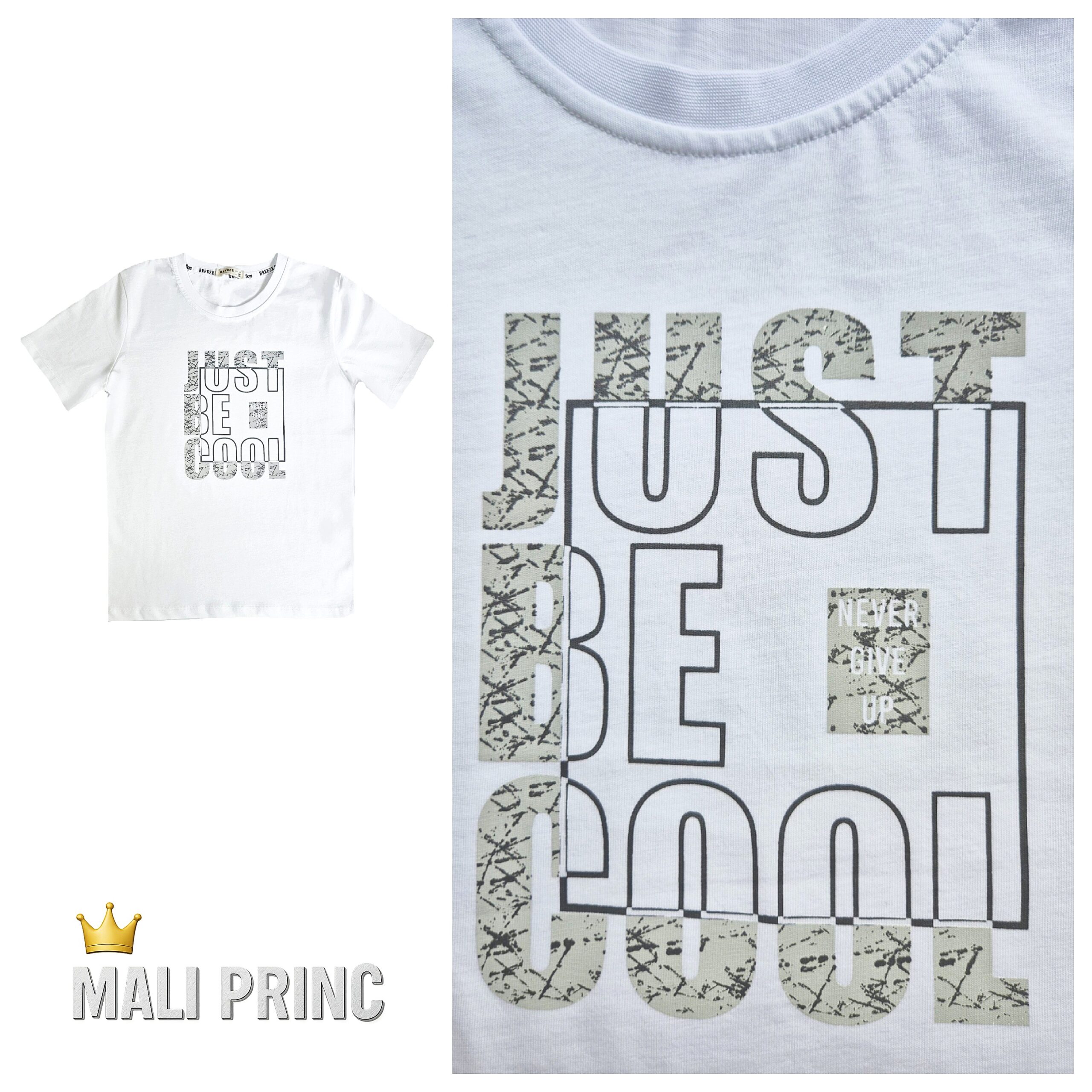 Fantovska majica Breeze-100%bombaž z napisom